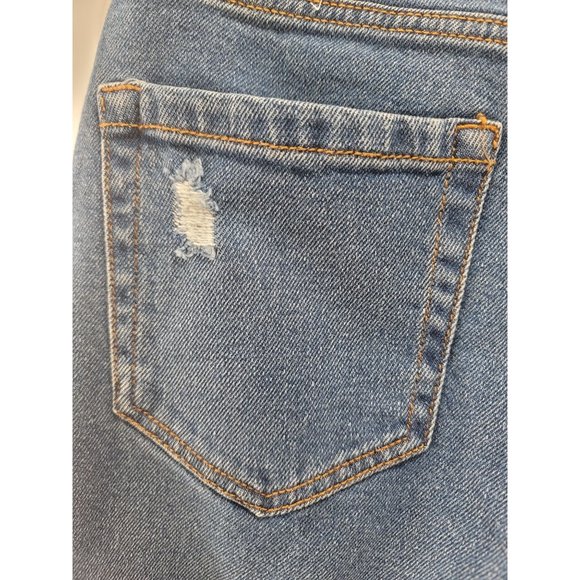 Hollister Curvey High-Rise Mom Jean, VintageStretch. OS 24Wx25L Great Condition. - Picture 13 of 14